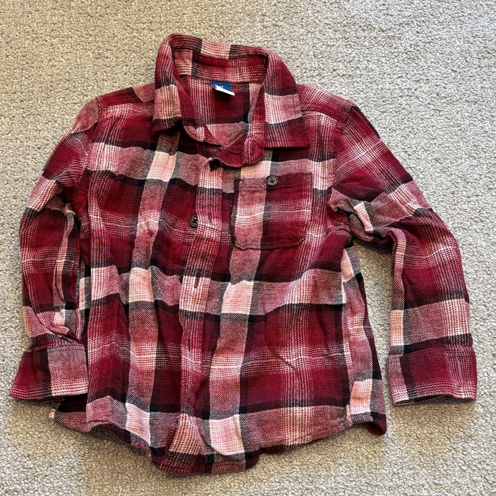 Old Navy Kids Plaid Shirt